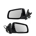 Teledu Mirrors Power Heated Left/Right Pair Sizeet For 08-14 Lancer Evolution EVO