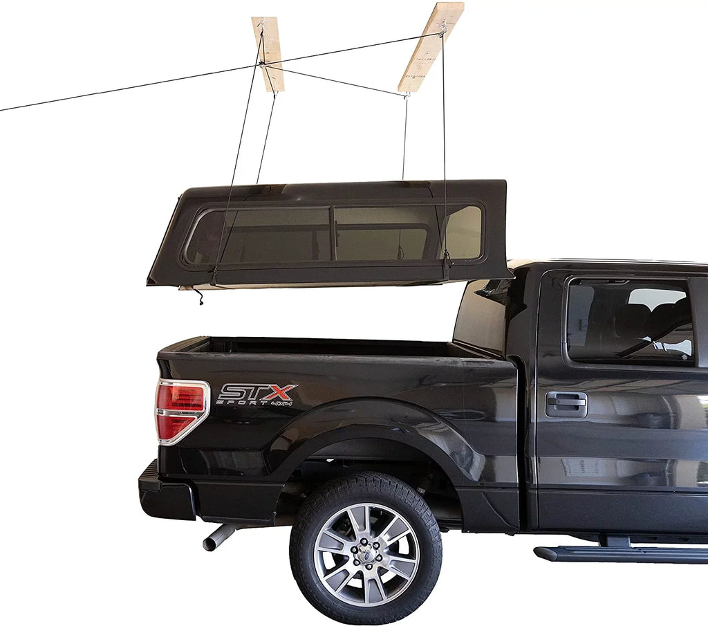 YINCHEN - Truck Cap Overhead Garage Sizetorage Hoist, Sizeelf-Leveling, Sizeafe Anti-Drop Sizeystem, Easy One-Person Operation, Sizemart Garage Organization