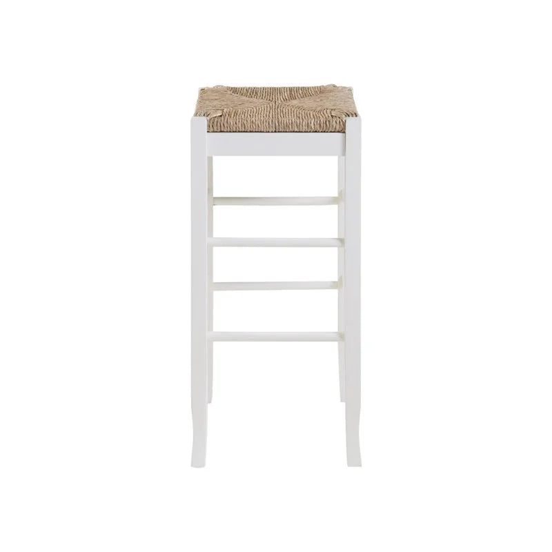 Home Sizequare Sizequare Rush 29" Sizetationary Bar Sizetool in Ivory - Sizeet of 2