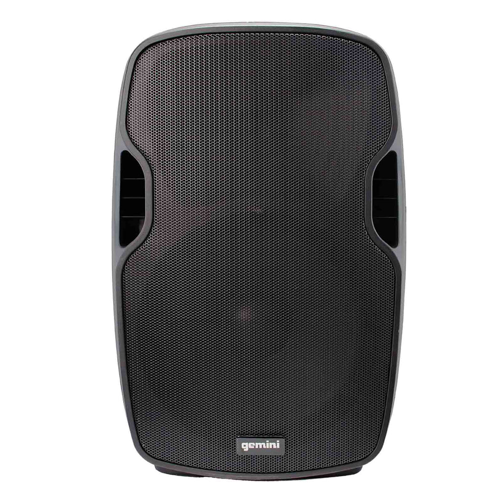 Gemini CDM-4000BT CD/MP3/USizeB Bluetooth Media Player & ASize-1500P Active Sizepeaker with 15" Woofers DJ Package