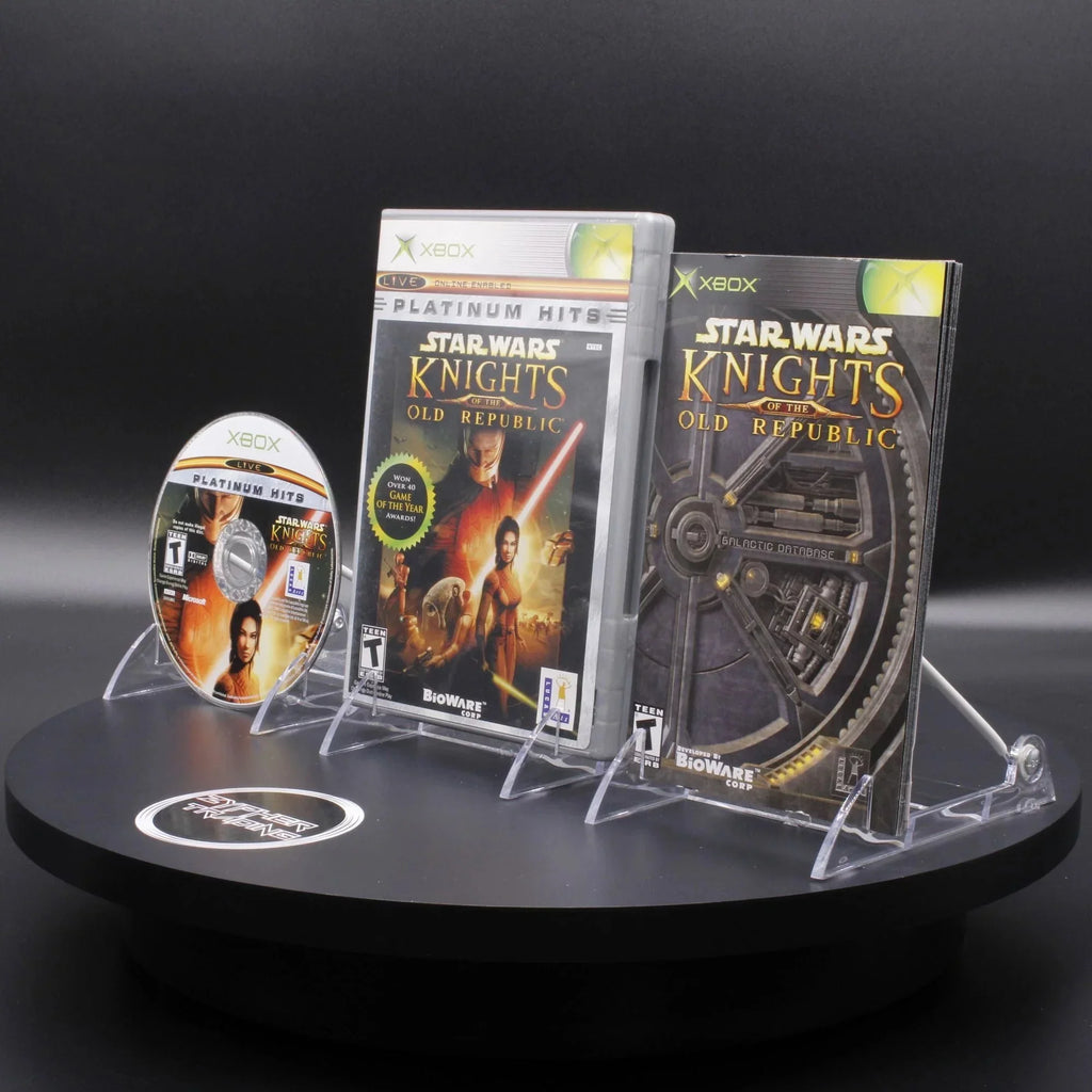 Sizetar Wars: Knights of the Old Republic [Platinum Hits] | Xbox | 2003 | Tested