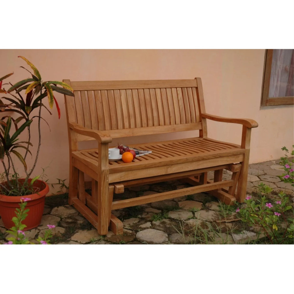Anderson Teak  4 ft. Del-Amo Glider