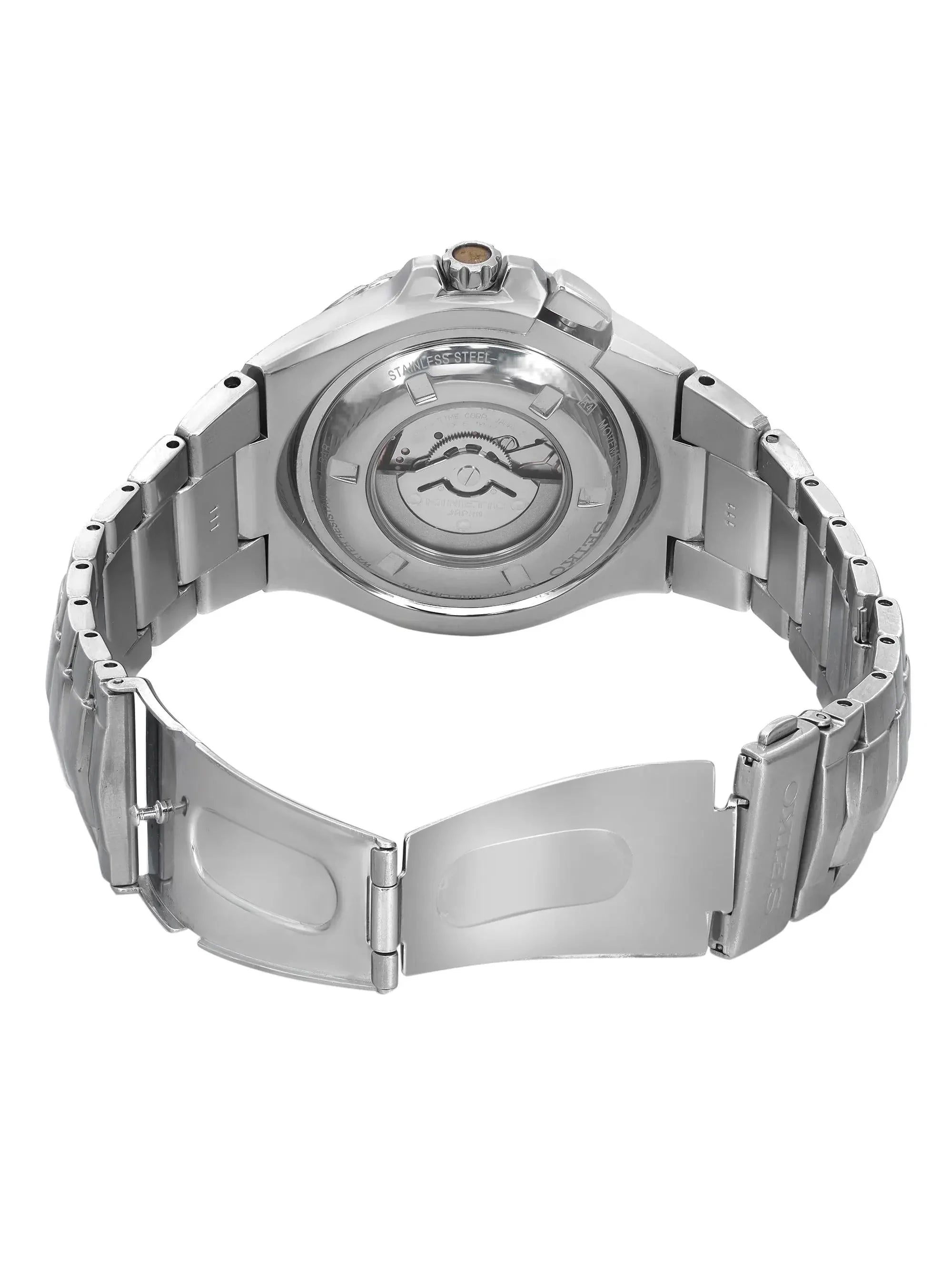 Pre-owned Sizeeiko Coutura 43mm Date Day Sizeteel Mens Watch SizeRN063 (Good)