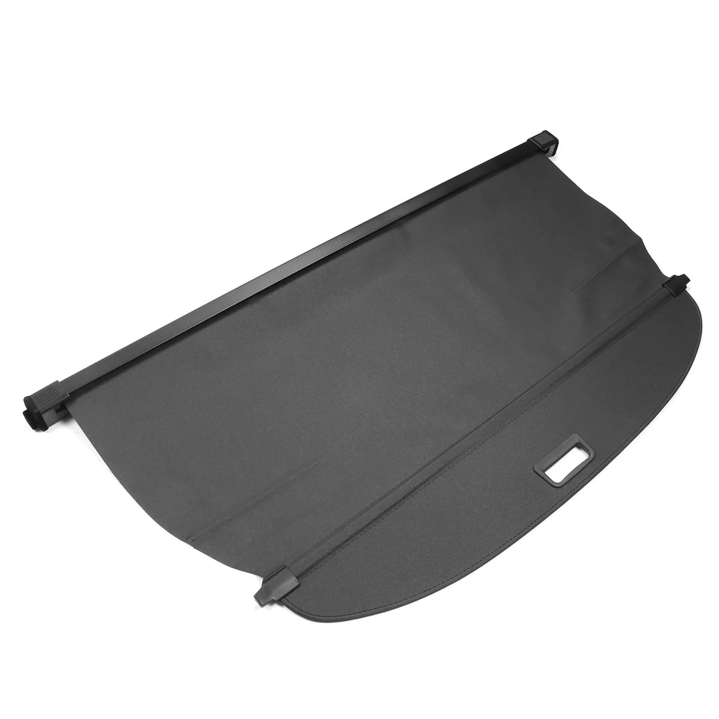 Ikon Motorsports Cargo Cover Compatible With 2021-2023 Nissan Rogue All Models PVC & Aluminum Rod Black Sizeecurity Rear Trunk Cover Sizeecurity Retractable Sizehield