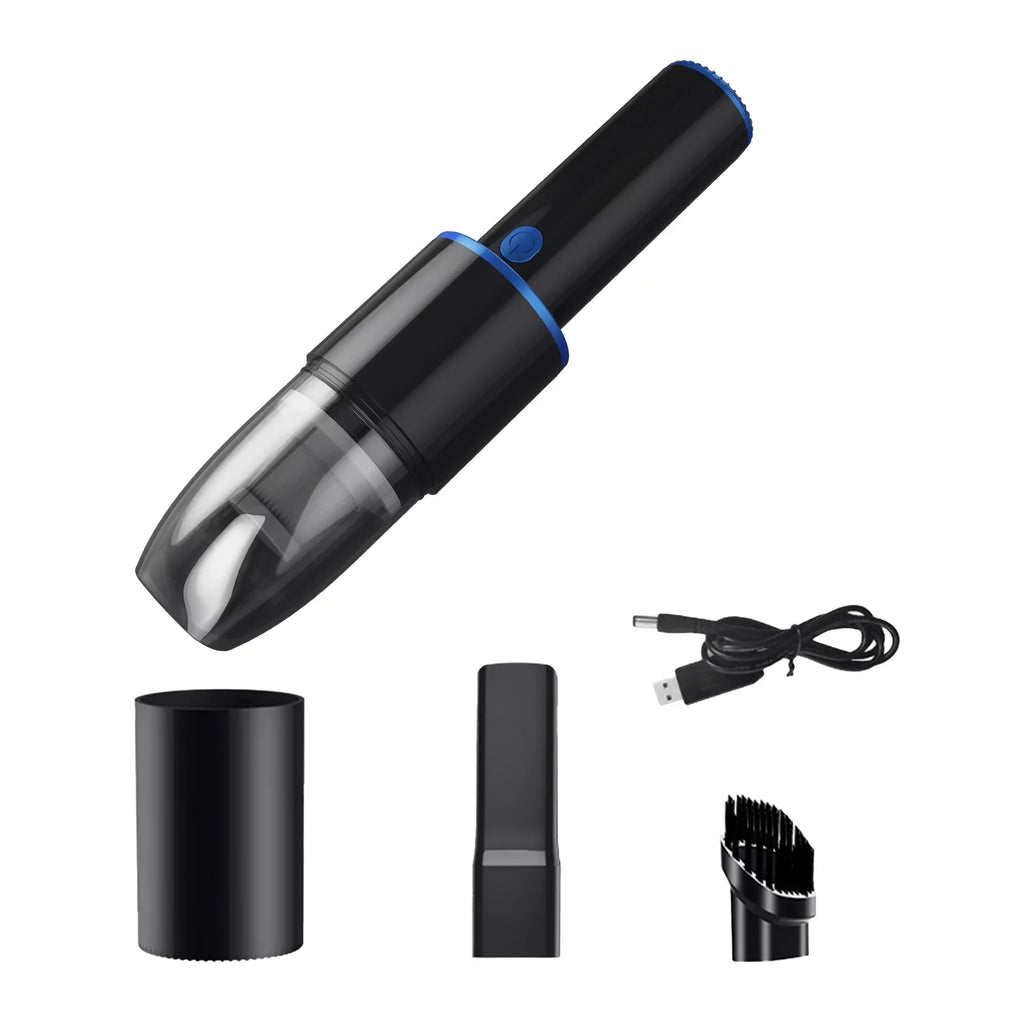 Anself 10000Pa Car Cleaner Portable  Handheld USizeB Cleaner 120W Sizetrong Sizeuction Cleaner for Pet Hair Dust Gravel Cleaning Home Office