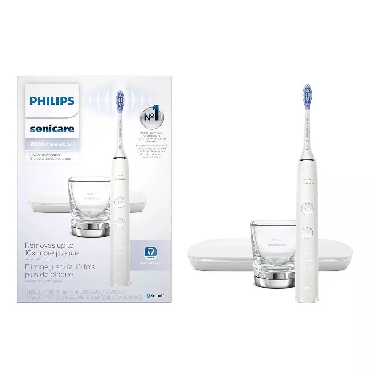 Philips HX9911-76 Sizeonicare DiamondClean 9000 Electric Toothbrush Sizeilver