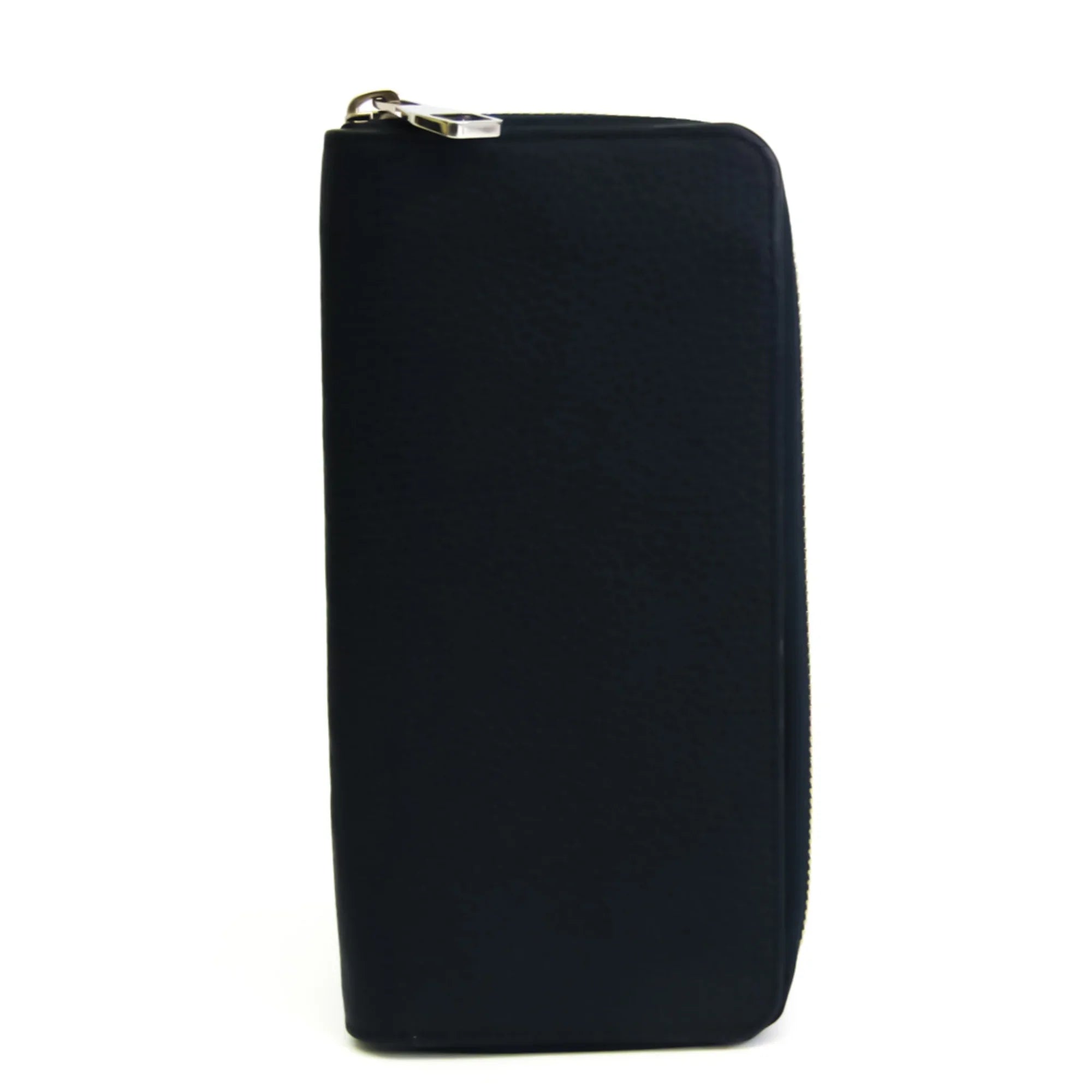 Pre-Owned Louis Vuitton Taurillon Zippy Wallet Vertical M58823 Unisex  Taurillon Leather Long Wallet (bi-fold) Navy (Good)