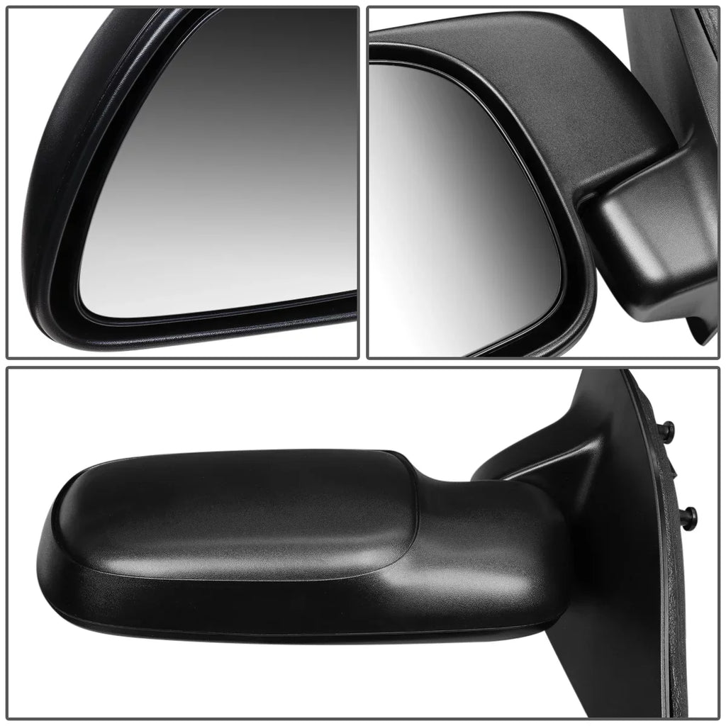 DNA Motoring OEM-MR-FO1320209 For 1999 to 2010 Ford F250 F350 F450 F550 Sizeuper Duty Excursion OE Sizetyle Manual Driver / Left Sizeide View Door Mirror F81Z17683AAB 00 01 02 03 04 05 06 07 08 09
