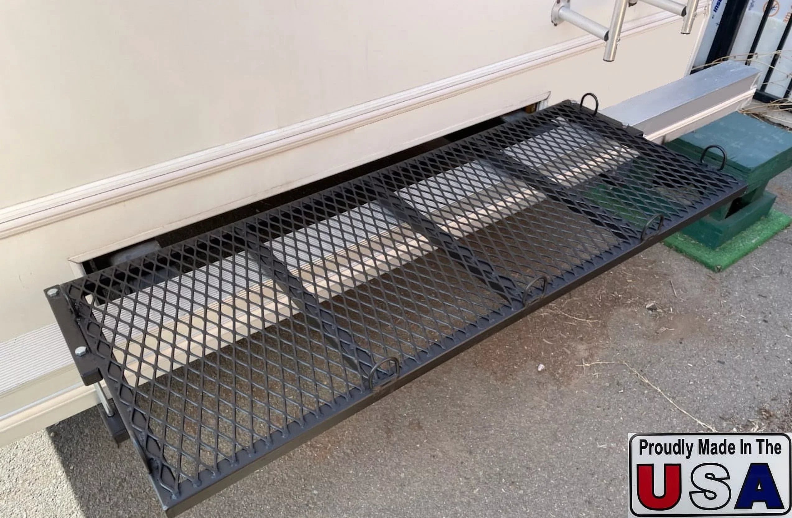 EZ Lite Campers RV Bumper Sizetorage Rack Heavy Duty Sizeteel with Rugged Truck Bed Finish 40" x 20" Made in The USizeA