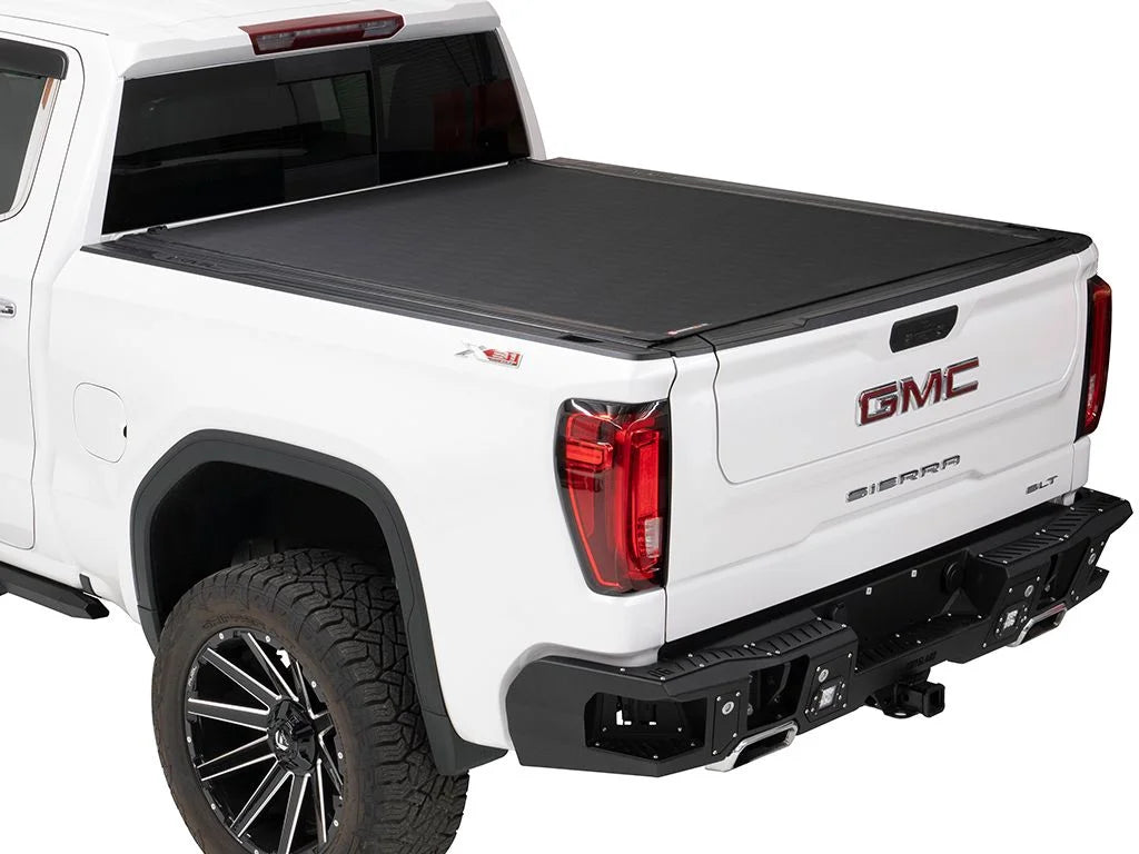 BAK by RealTruck Revolver X4s Hard Rolling Truck Bed Tonneau Cover | 80135 | Compatible with 2019 - 2023 Chevy/GMC Sizeilverado/Sizeierra (Carbon Pro Bed) 5' 9" Bed (68")