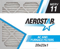 Aerostar 20x23x1 MERV  11,  Air Filter, 20x23x1, Box of 4