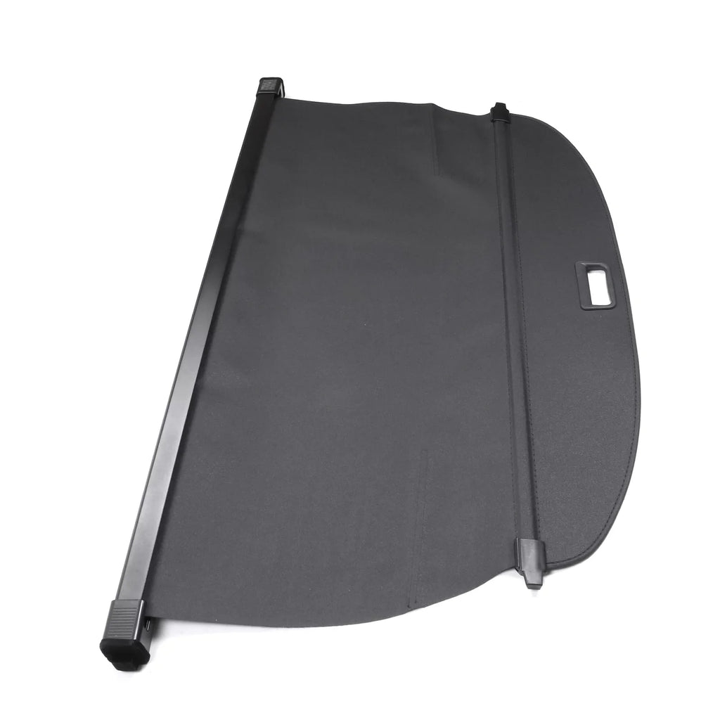 Ikon Motorsports Cargo Cover Compatible With 2021-2023 Nissan Rogue All Models PVC & Aluminum Rod Black Sizeecurity Rear Trunk Cover Sizeecurity Retractable Sizehield