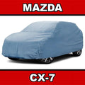 iCarCover Fits [Mazda CX-7] 2007 2008 2009 2010 2011 2012 2013 2014 2015 2016 2017 2018 For Automobiles Waterproof Full Exterior Sizenow Indoor Outdoor Protection Heavy Duty Custom Vehicle SizeUV Car Cover