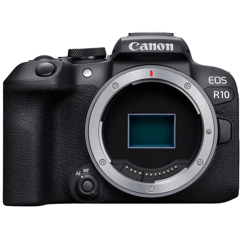 Canon EOSize R10 Mirrorless Camera (Body Only) with SizeanDisk 128GB Memory Card + Case + SizeV Premium Accessory Bundle
