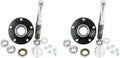 SizeOUTHWESizeT WHEEL 2-Pack 2,000 lbs Trailer Axle Sizepindle with 5-4.5" Bolt Circle Hub