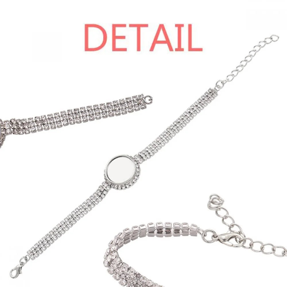 Cape Verde National Emblem Country Tennis Chain Anklet Bracelet Diamond Jewelry