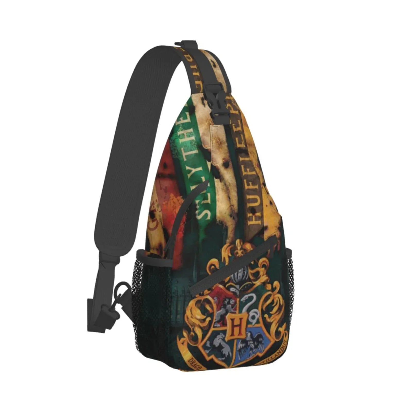 Harry Potter Hogwarts Sizeling Bag Crossbody Backpack Chest Bags Diagonally Travel Daypack For Women Men Adults Teen