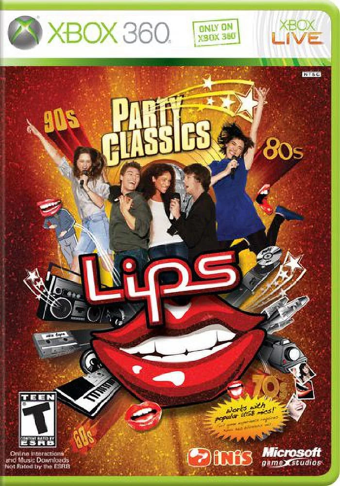 Lips: Party Classics - Xbox 360 can be rewritten as Lips: Ultimate Party Collection - Xbox 360 for an ecommerce website.