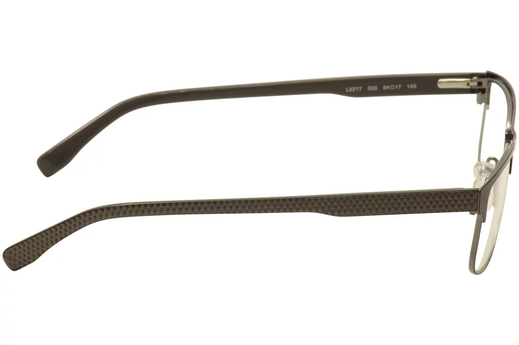 Lacoste Men's Eyeglasses L2217 L/2217 033 Gunmetal Full Rim Optical Frame 54mm