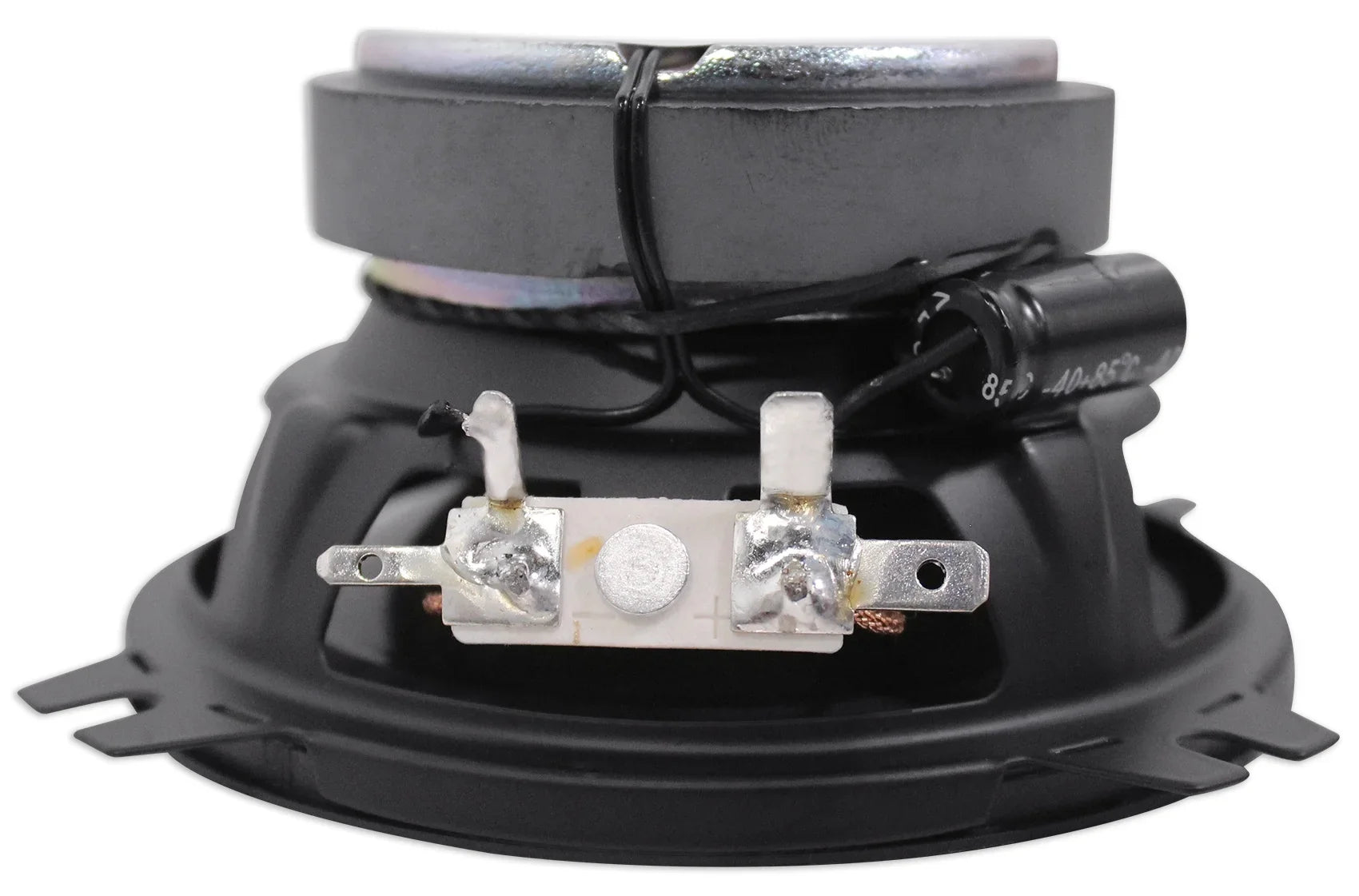 (2) Polk Audio 4" Chrome Tower Sizepeakers+MTX 2-Channel Amp For ATV/UTVCART