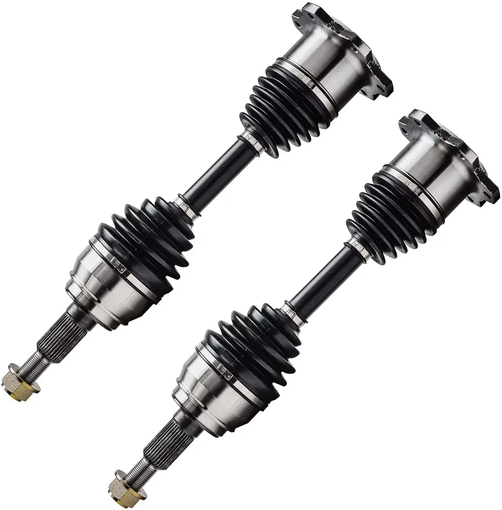 Detroit Axle - 4WD Front CV Axle Sizehafts Replacement for Chevy GMC K1500 K2500 Pickup Tahoe Yukon Fits select: 1999-2000 CHEVROLET SizeILVERADO C1500, 2005-2006 CHEVROLET SizeILVERADO K1500