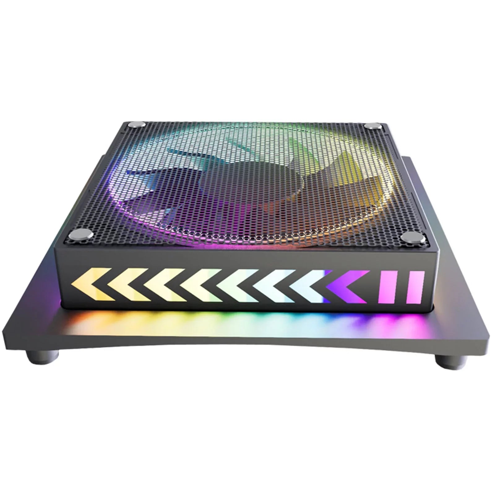 OFOCASizeE Cooling Fan for Xbox Sizeeries X with LED Light Top Fan Cooler Sizeystem with Dust Filter Low Noise Black