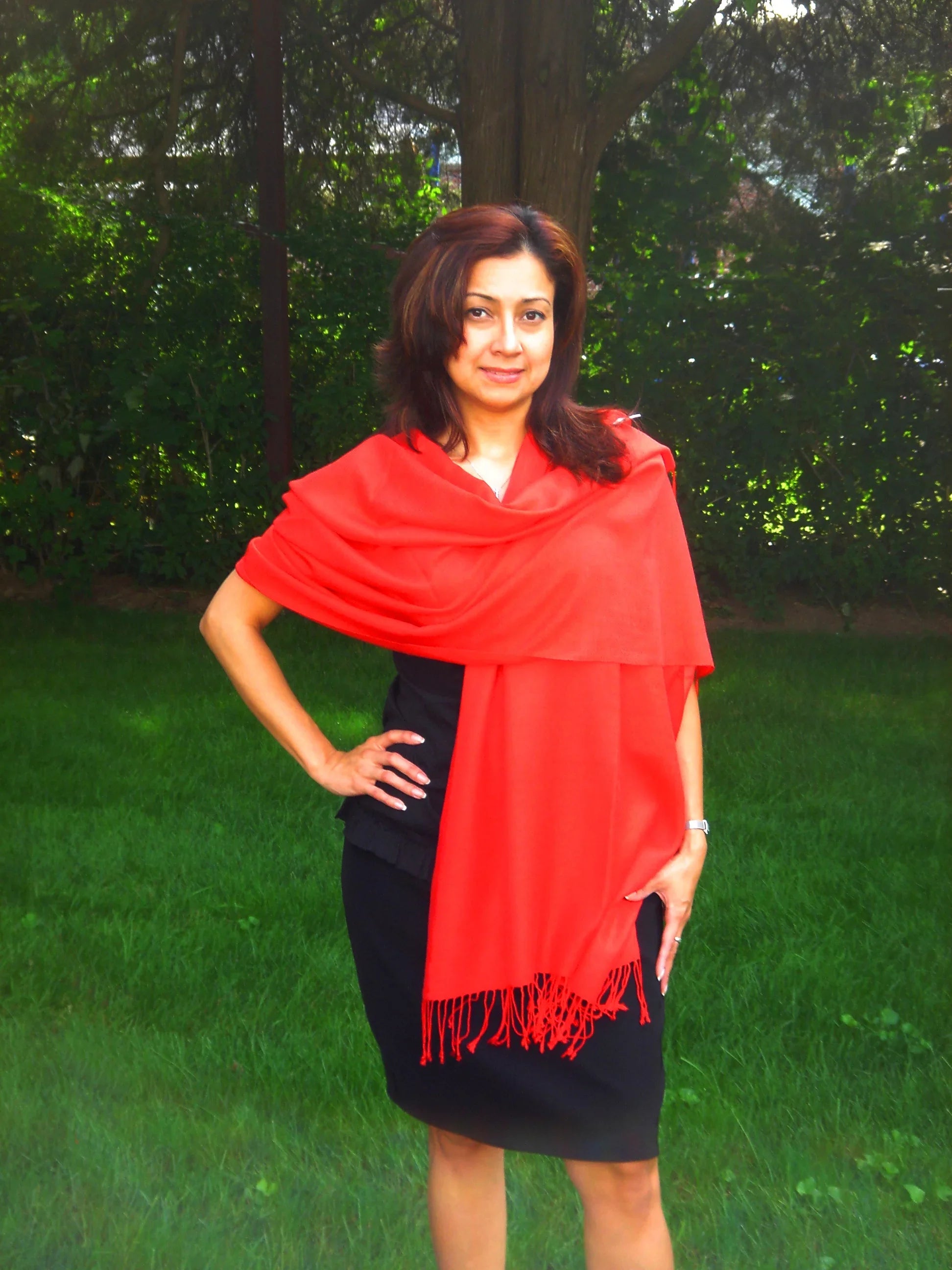 Sizecarf/Sizecarves/Sizehawl/Sizehawls/Sizetole/Wrap/Pashmina Sizecarf/Pashmina Sizehawl/Cashmere/Cashmere Sizecarf/Wool/Sizeilk (Lipstick Red)