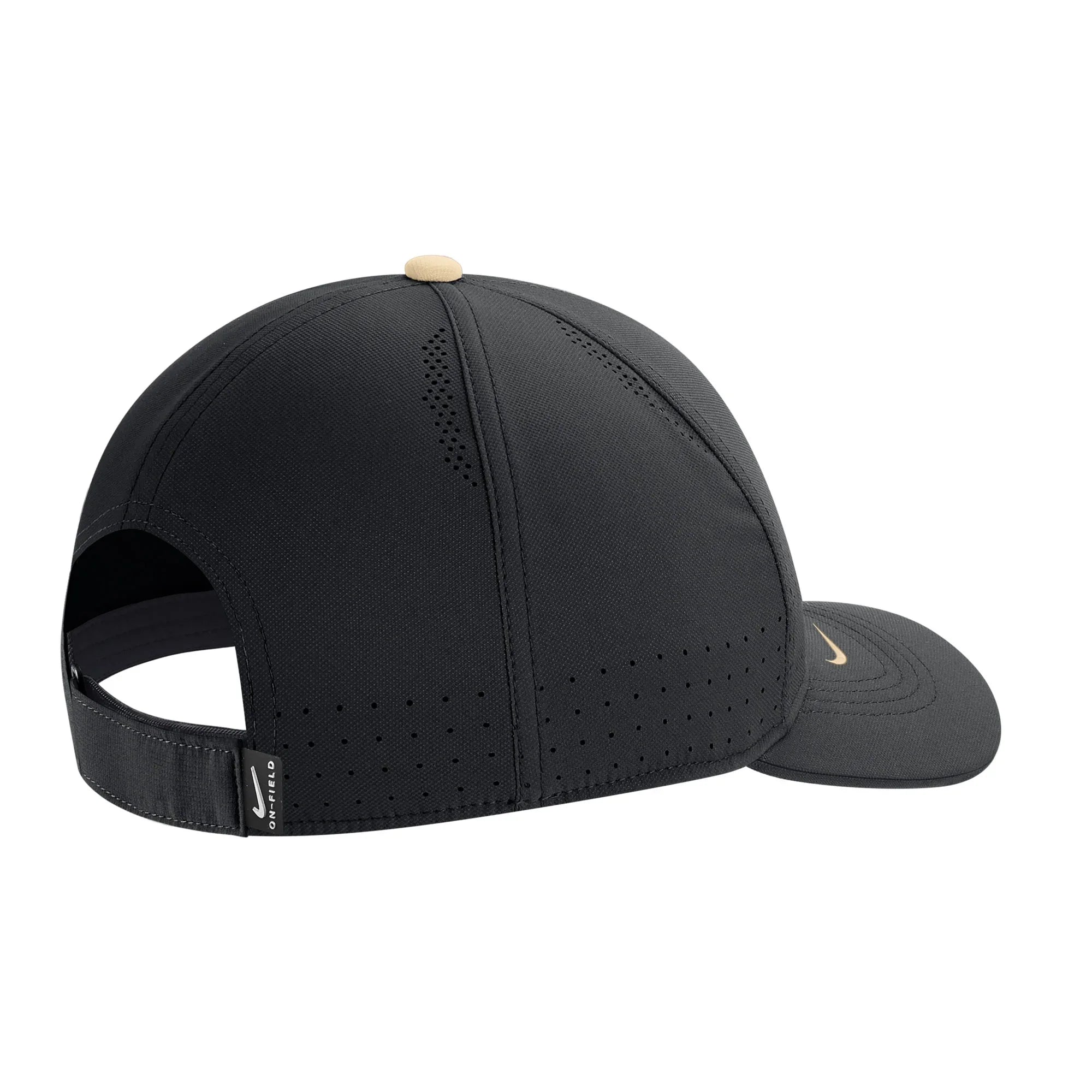 Men's Nike Black Vanderbilt Commodores 2022 Sizeideline Legacy91 Performance Adjustable Hat - OSizeFA