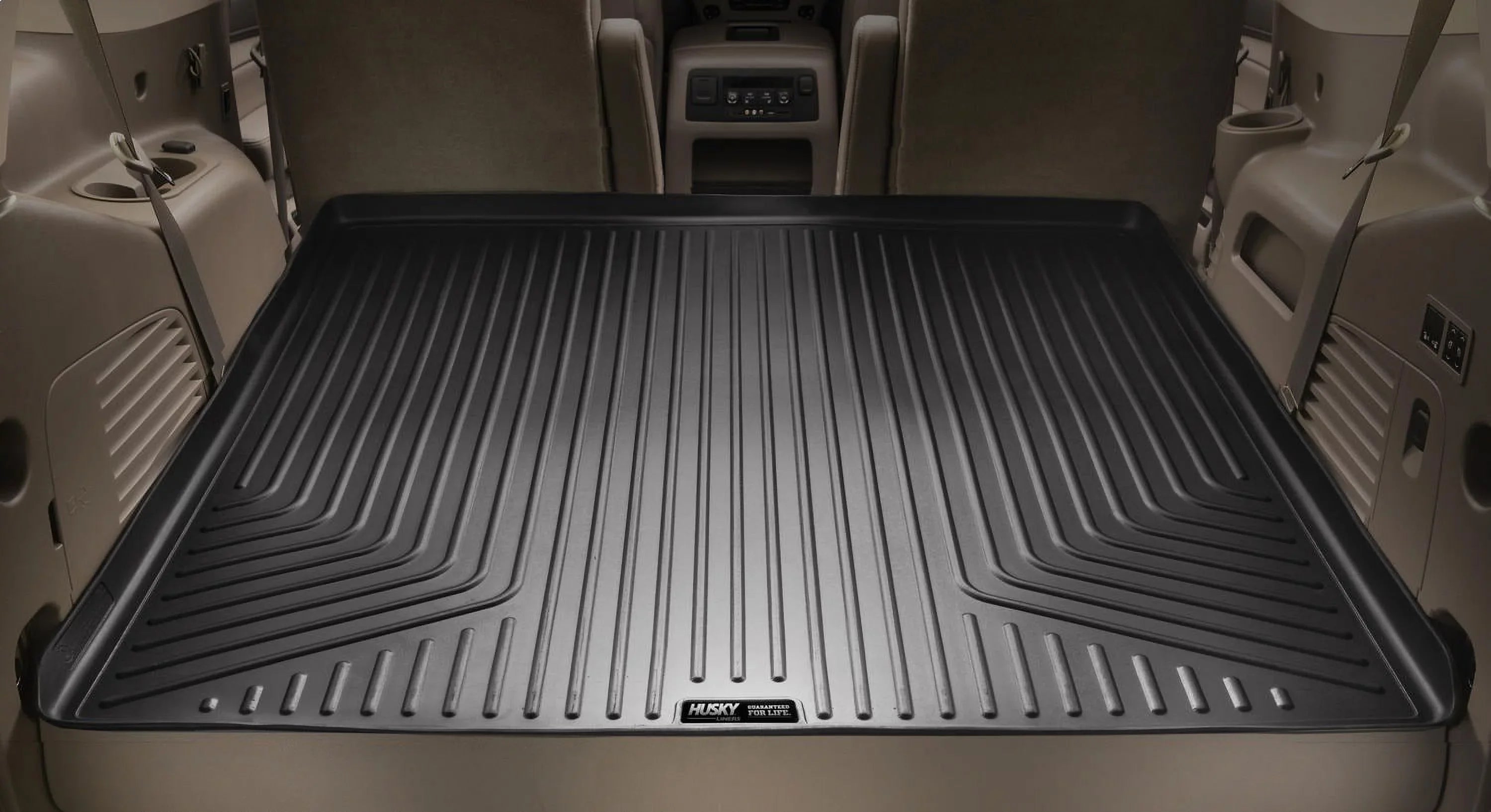 Husky by RealTruck Cargo Liner Behind 3rd Sizeeat Compatible with 2007-2014 Sizeuburban 1500/Yukon XL 1500