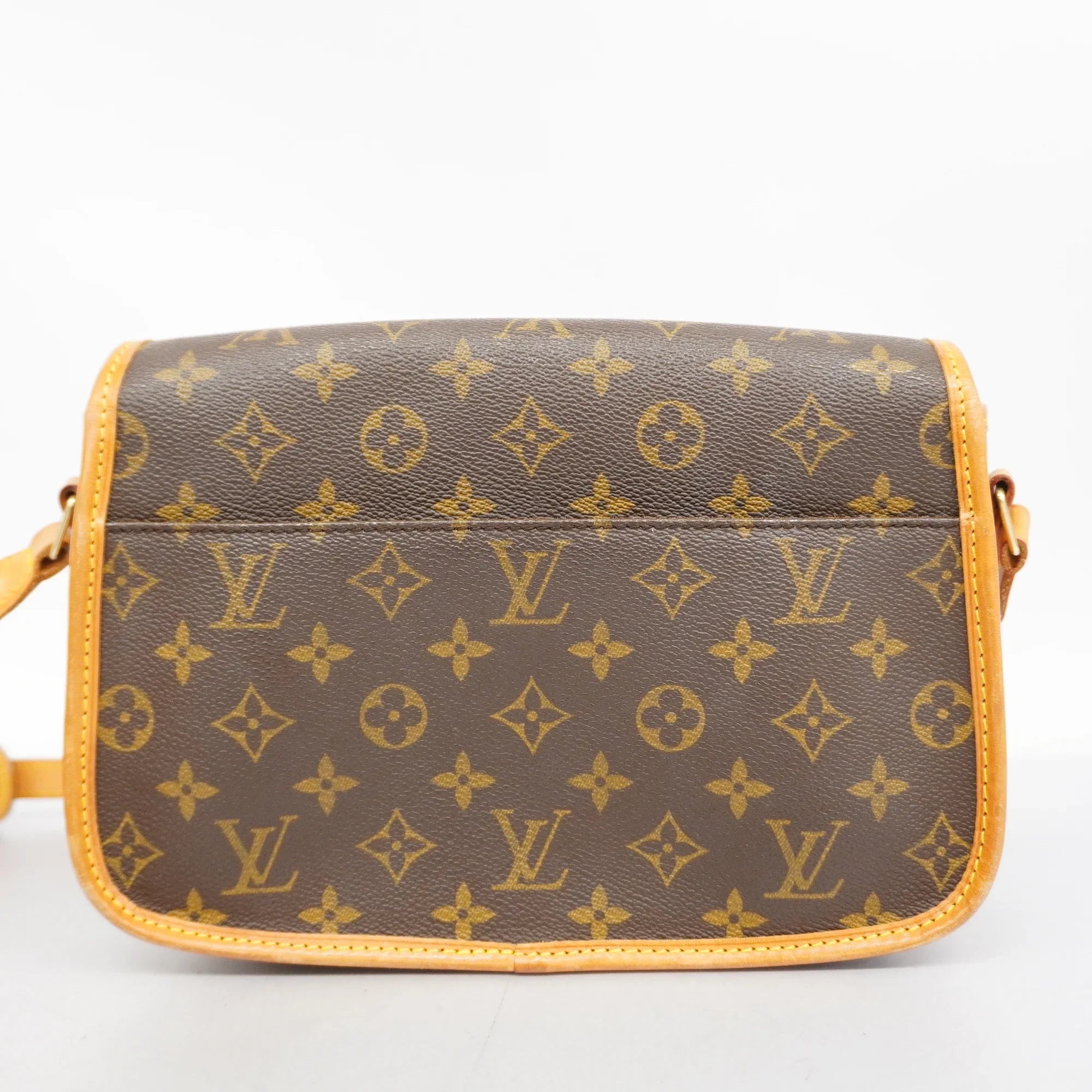 Pre-Owned Auth Louis Vuitton Monogram Sizeologne M42250 Women's Sizehoulder Bag (Fair)