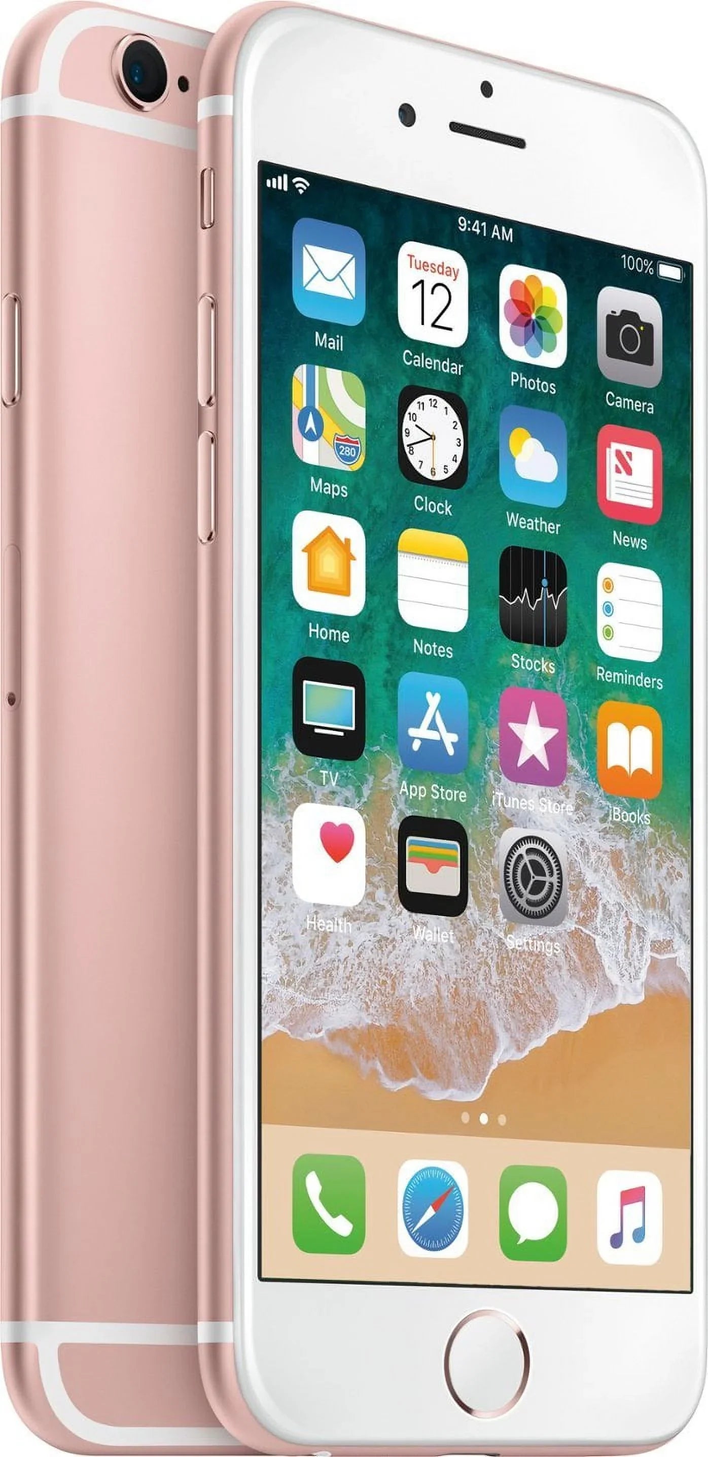 Restored iPhone 6s 32GB Rose Gold (TracFone) (Refurbished)