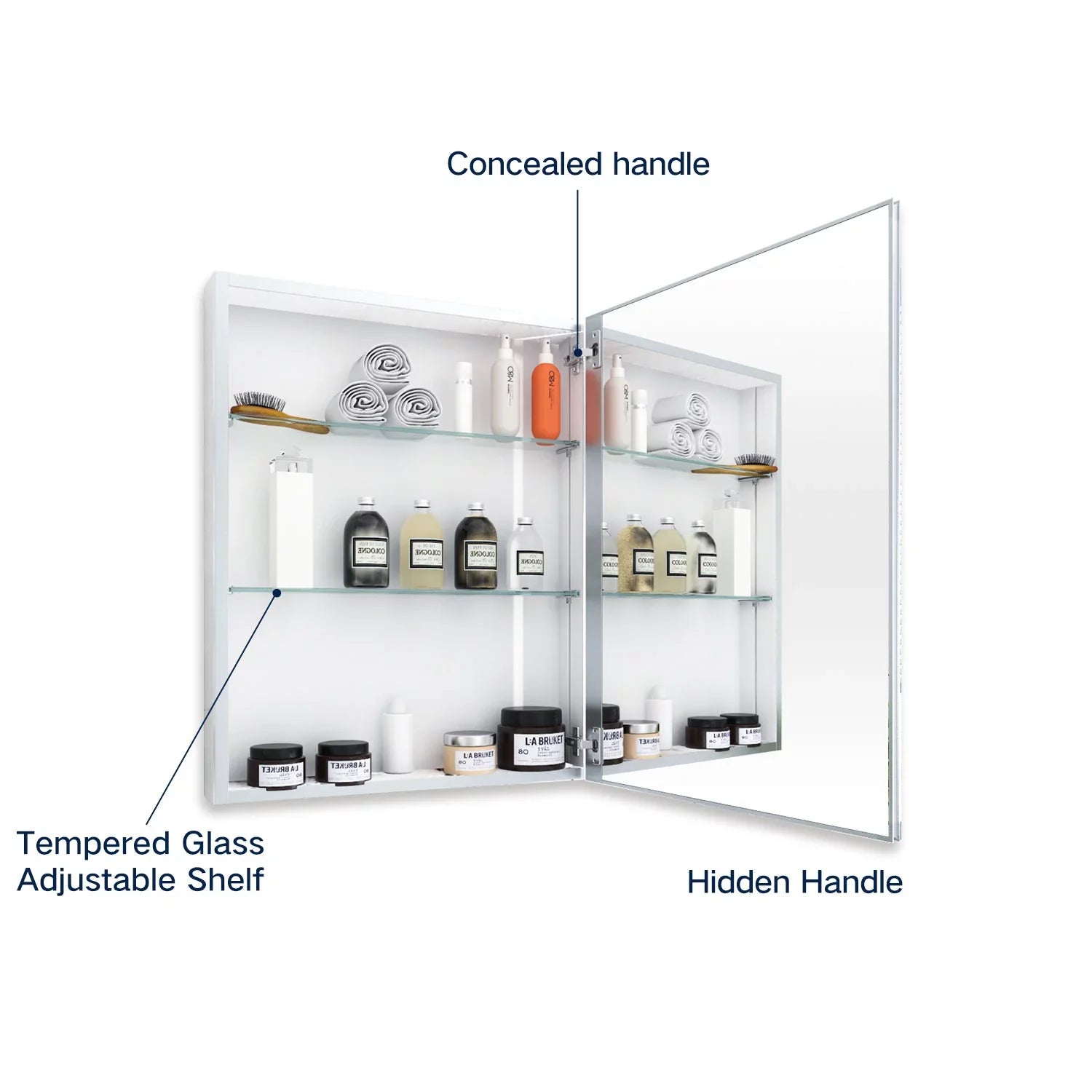 Elegant Reflections: 24x30 inch Medicine Cabinet