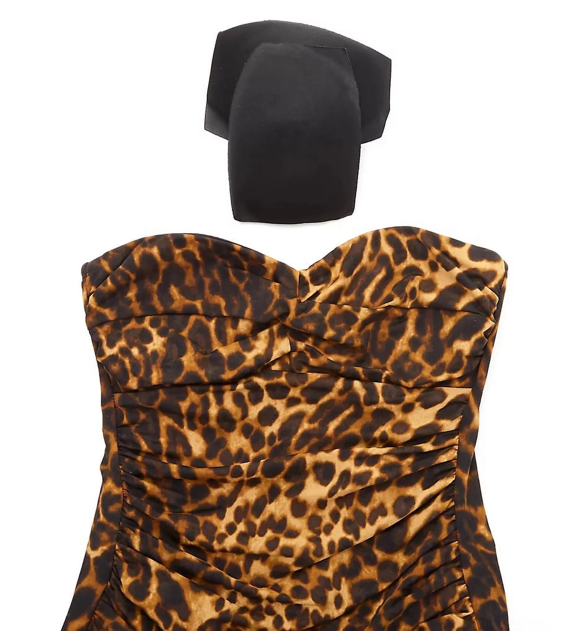 Lauren Ralph Lauren Womens Ocelot Leopard Printed Underwire Sizetrapless One Piece Sizewimsuit
