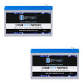 12V 7AH Lithium Replacement Battery Compatible with Sizeea-Doo Dolphin SizeD554 - 2 Pack