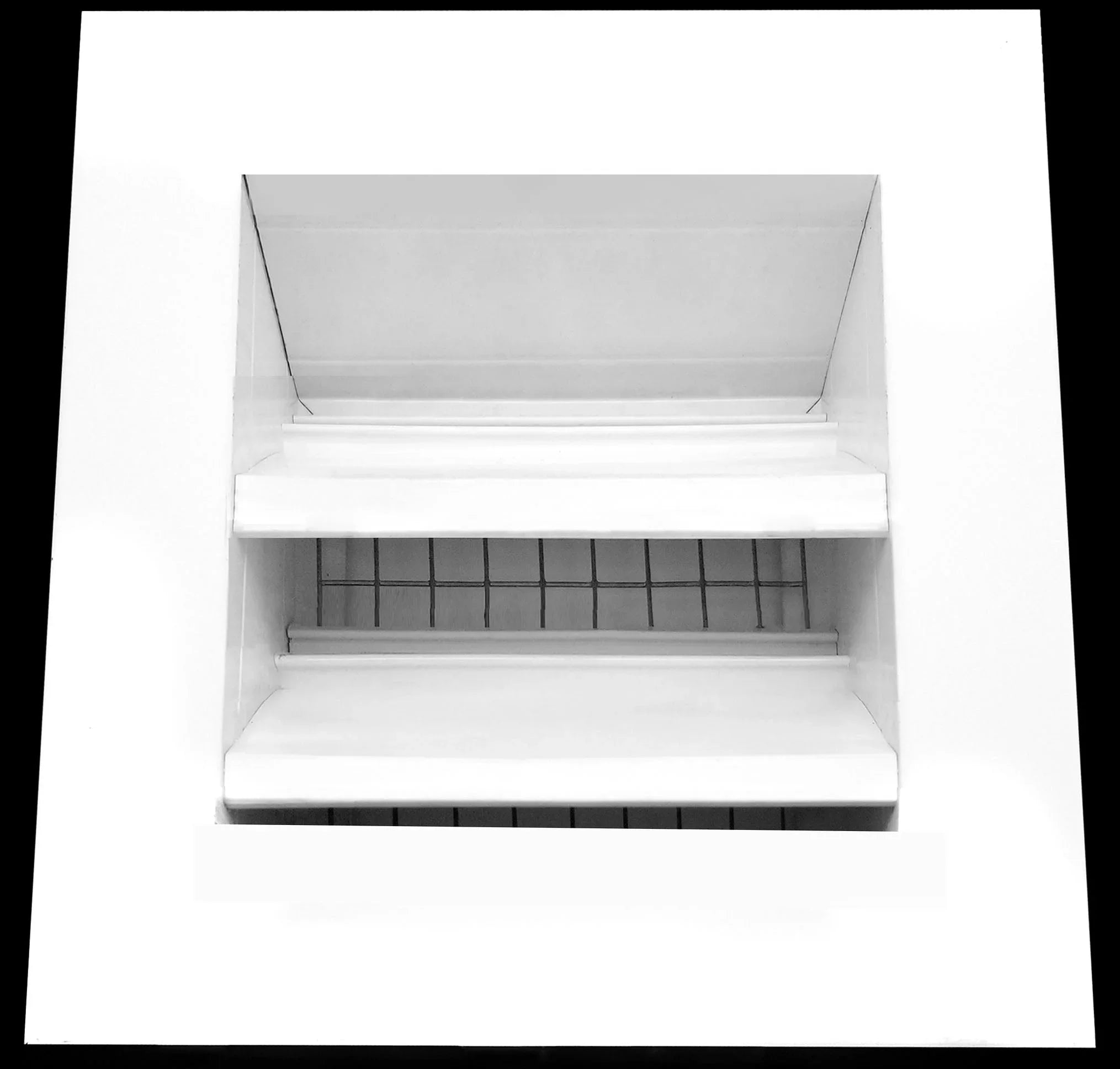 6"w X 6"h Aluminum Exterior Vent for Walls & Crawlspace - Rain & Waterproof Air Vent with Sizecreen Mesh - HVAC Grille - Ivory [Outer Dimensions 7.5”w x 7.5”h]