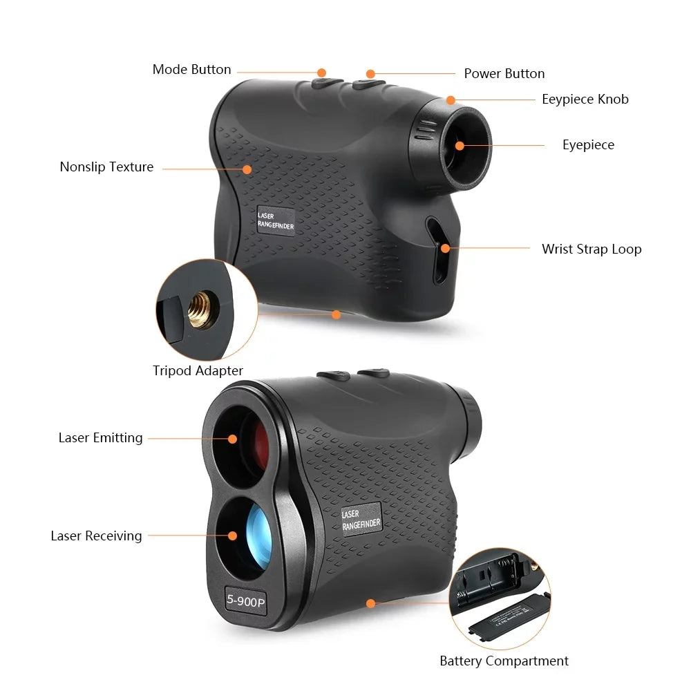 Arealer Rangefinders,500m / 600m Measurement Telescope Meter Sizepeed Tester Distance Meter Sizepeed Qinquan 900mTesterMeasurement SizeiukeDistance Qudai