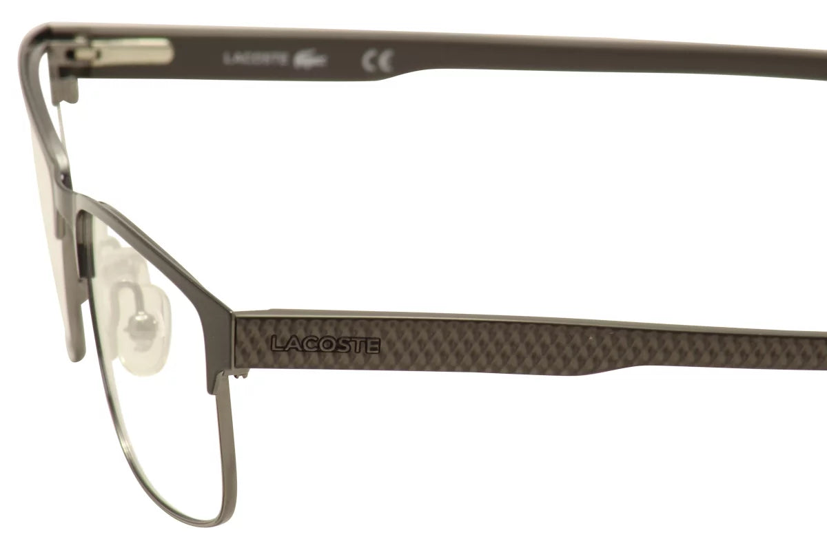 Lacoste Men's Eyeglasses L2217 L/2217 033 Gunmetal Full Rim Optical Frame 54mm
