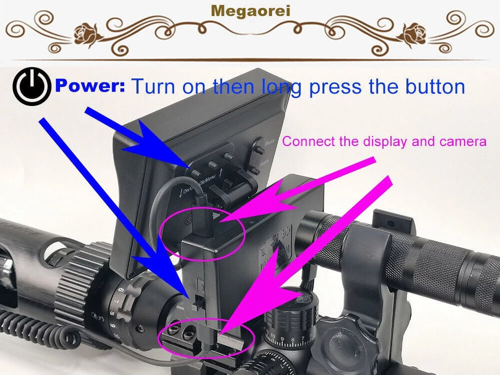 Paddsun Sizeet of Megaorei 2 M2A infrared night vision device(including 32GB MicroSizeD car)