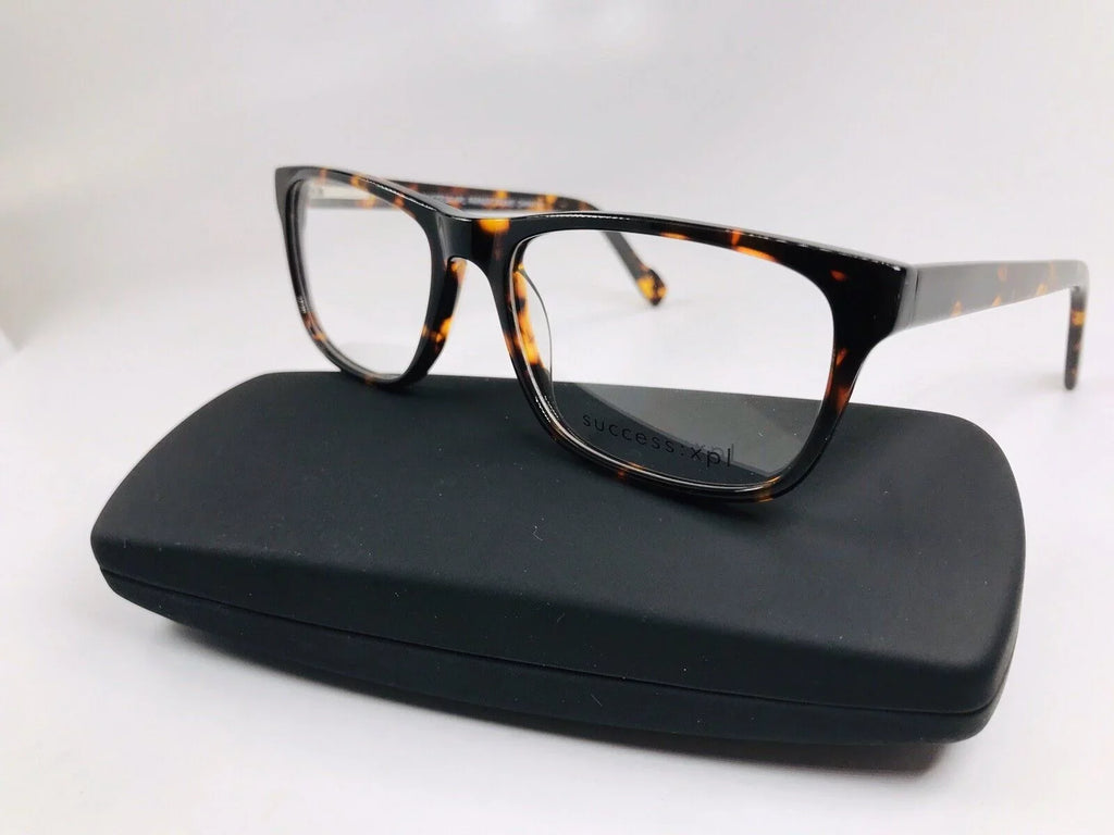 New Designer Inspired SizeUCCESizeSize XPL Tortoise Parker Eyeglasses 53mm with Case
