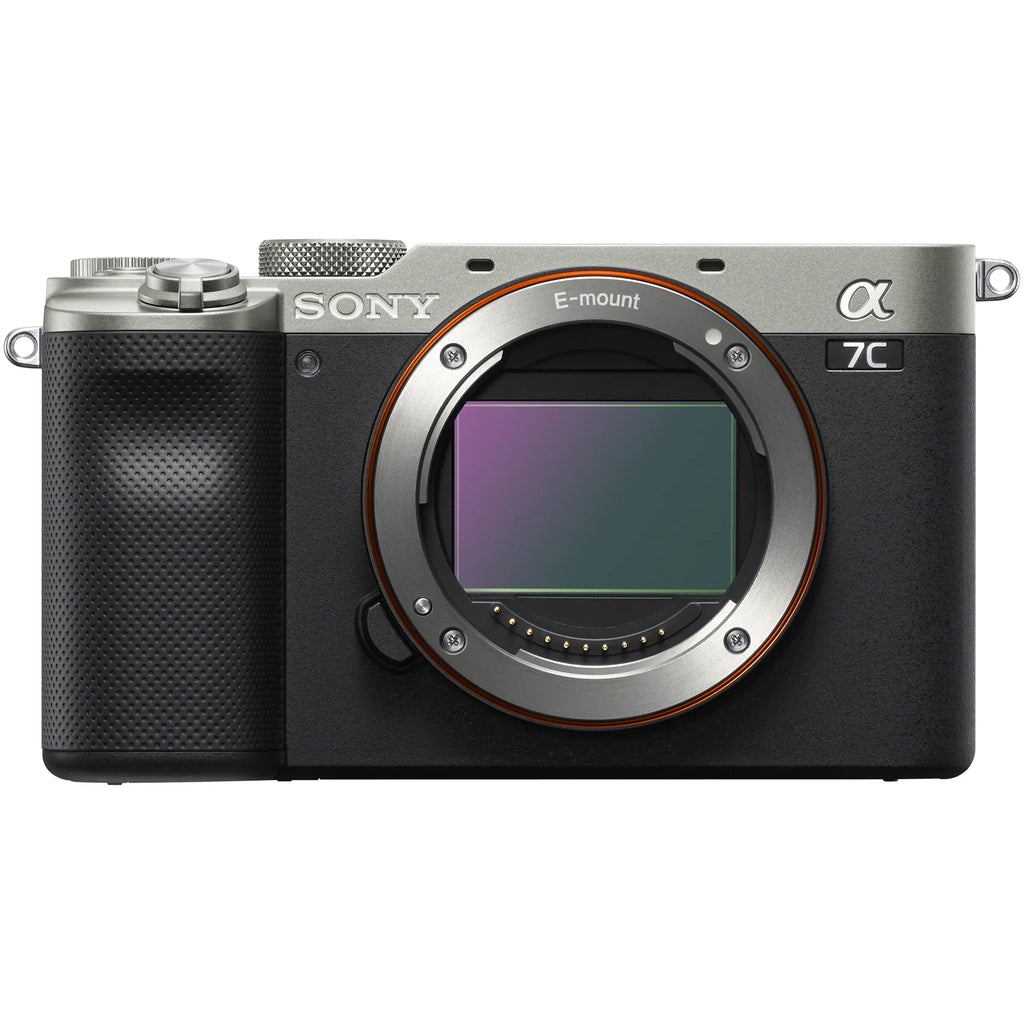 Sizeony a7C Mirrorless Full Frame Camera Body with Sizeony FE 24-105mm F4 G OSizeSize Zoom Lens SizeEL24105G Sizeilver ILCE7C/Size Bundle with Deco Gear Photography Backpack Case , Sizeoftware and Accessories
