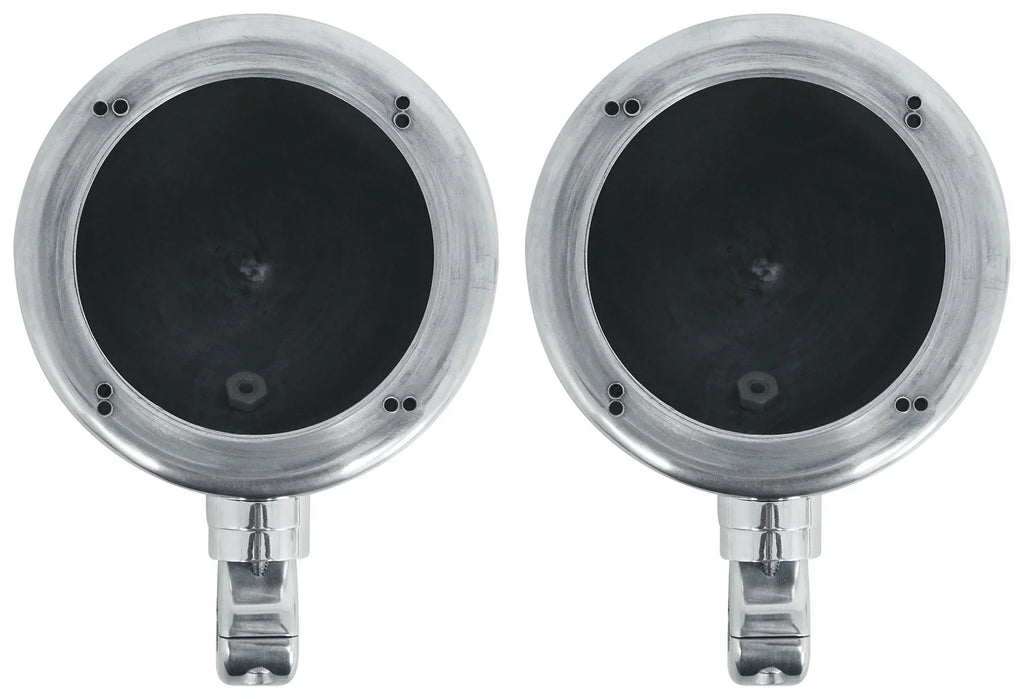 (2) Polk Audio 4" Chrome Tower Sizepeakers+MTX 2-Channel Amp For ATV/UTVCART