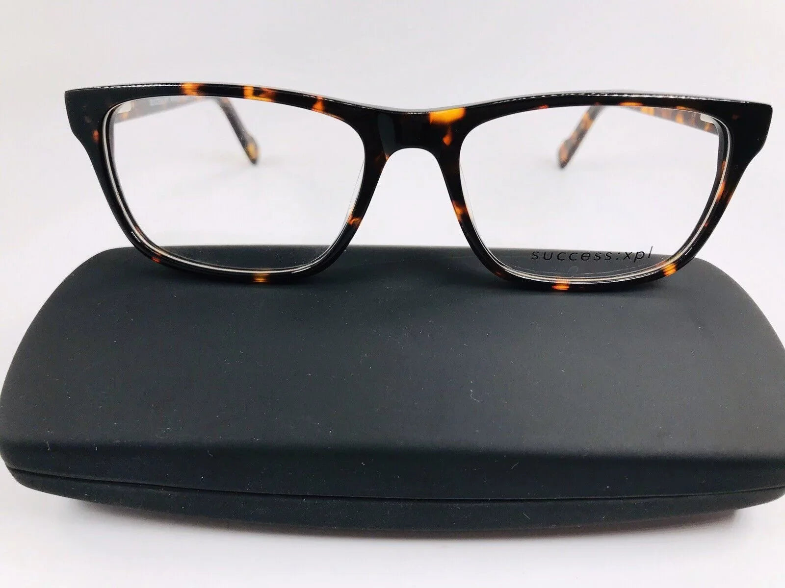 New Designer Inspired SizeUCCESizeSize XPL Tortoise Parker Eyeglasses 53mm with Case