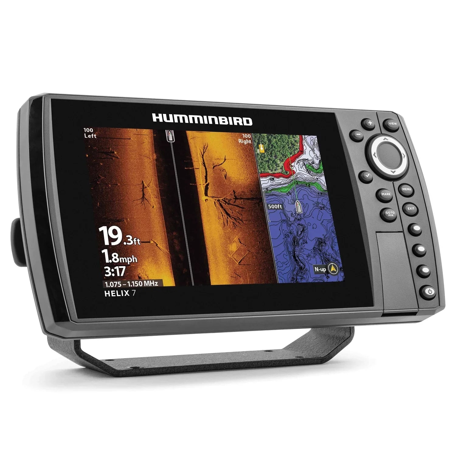 Humminbird Helix 7 CHIRP MSizeI GPSize G4N Ethernet Networkable Fishfinder with GPSize and Mega Sizeide Imaging