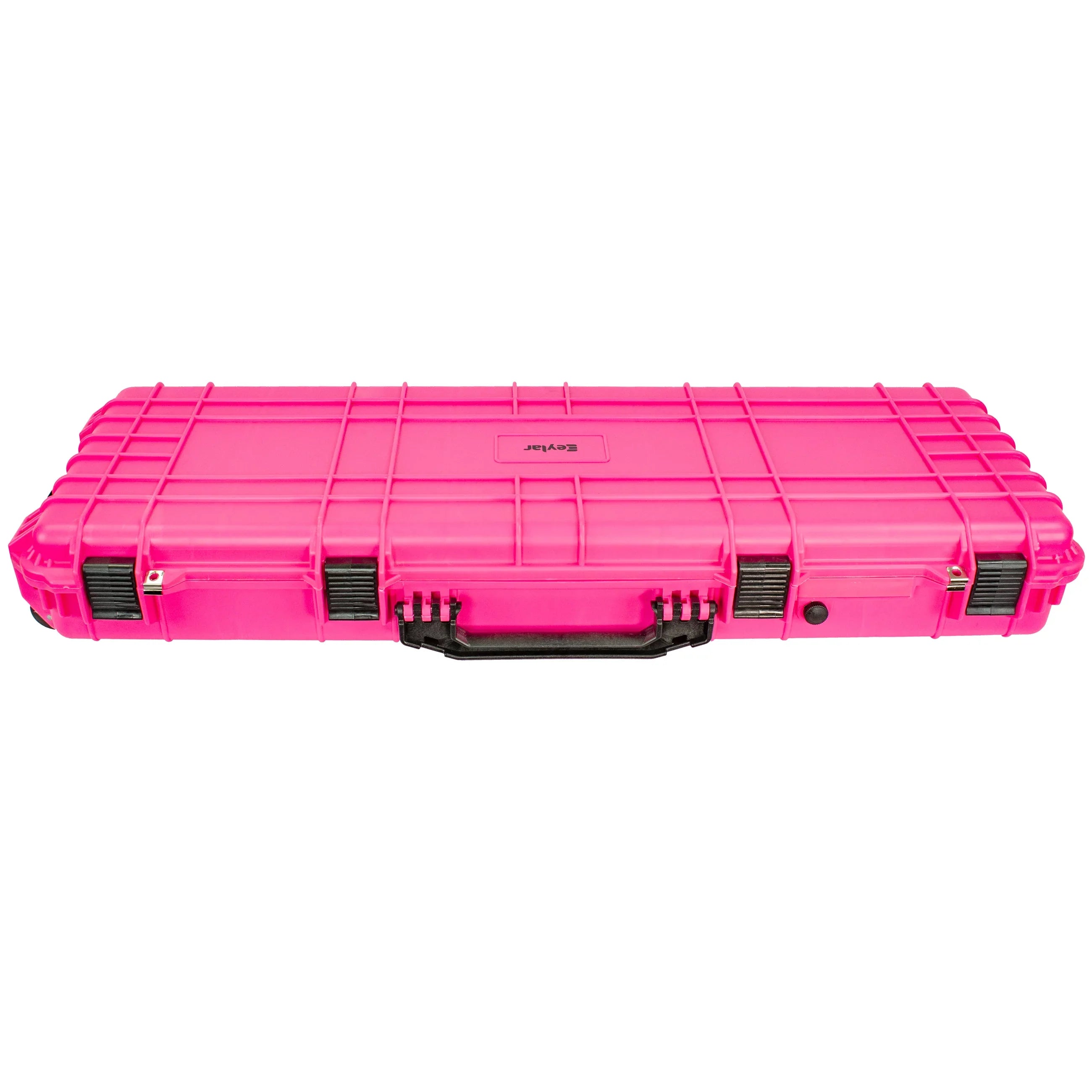 Eylar 44 inch Roller Rifle Hard Case with Pillow Waterproof & Crushproof Pink
