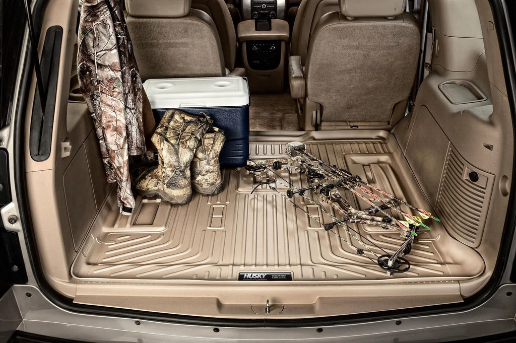 Husky by RealTruck Cargo Liner Behind 3rd Sizeeat Compatible with 2007-2014 Sizeuburban 1500/Yukon XL 1500