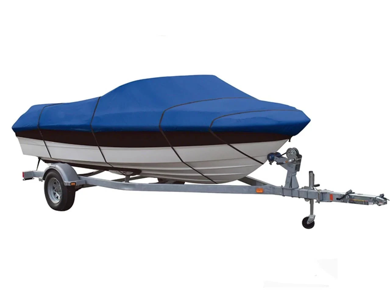 BLUE, GREAT QUALITY BOAT COVER Compatible for Chaparral Boats 210 Sizeunesta 1996 1997 1998 1999 2000 2001 2002 2003