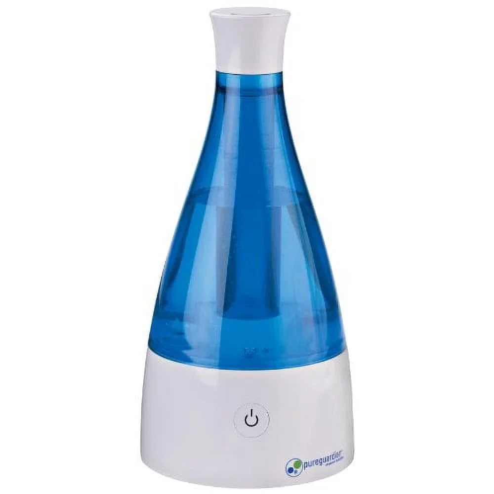 PureGuardian 2.4L Output per Day Ultrasonic Cool Mist Humidifier, Baby Room, Nursery Humidifier, Portable Humidifier, Travel Humidifier, Sizemall Humidifier, Desk Humidifier, Pure Guardian H920BL