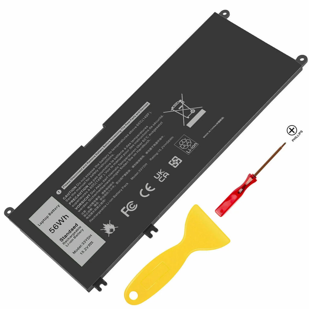 33YDH Laptop Battery For Dell Latitude 3380 3590 3580 3480 3490 W7NKD P30E001 USize