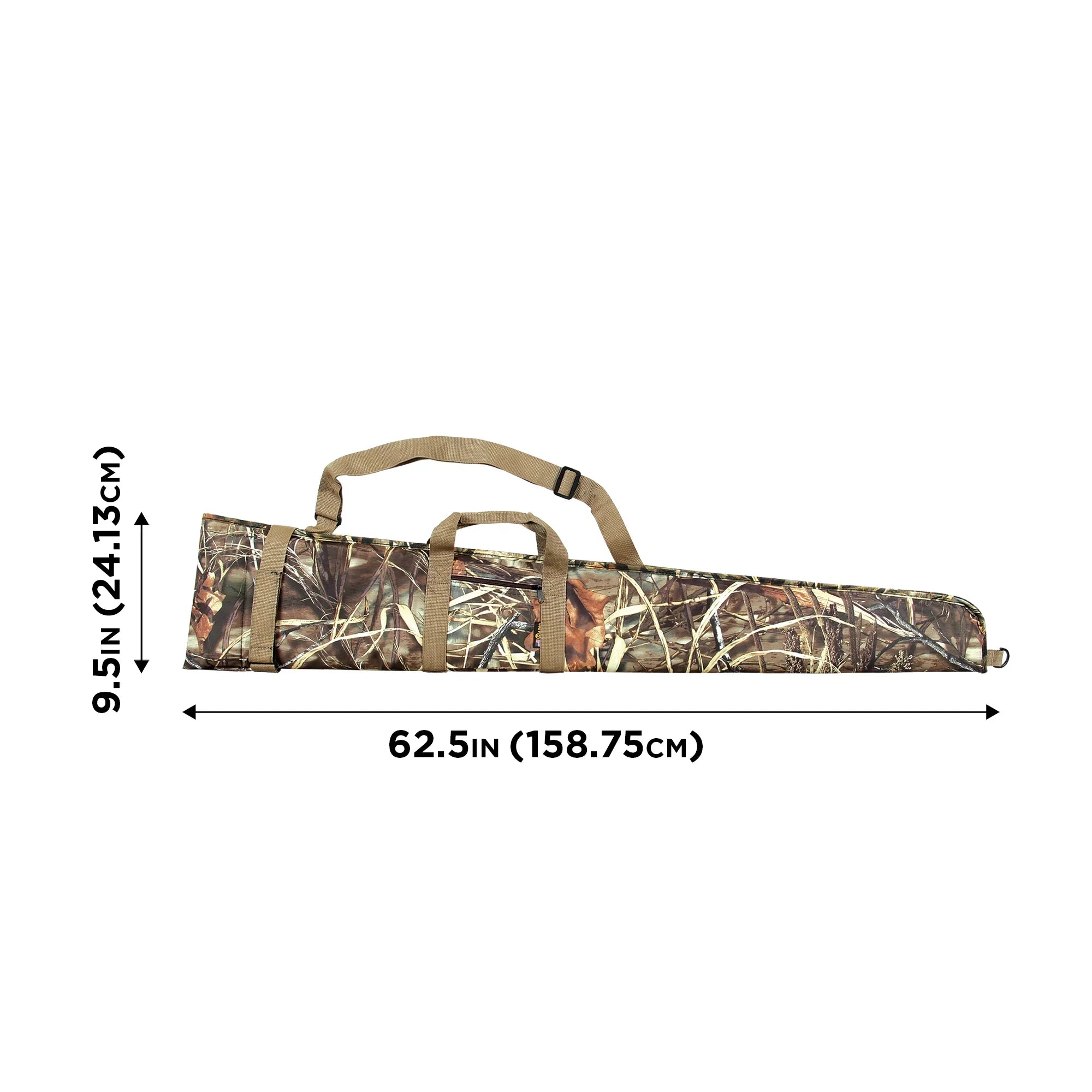 Allen Company Floating 52" Sizehotgun Sizeoft Case, Realtree Max-4 Camo, Polyester, 740-52