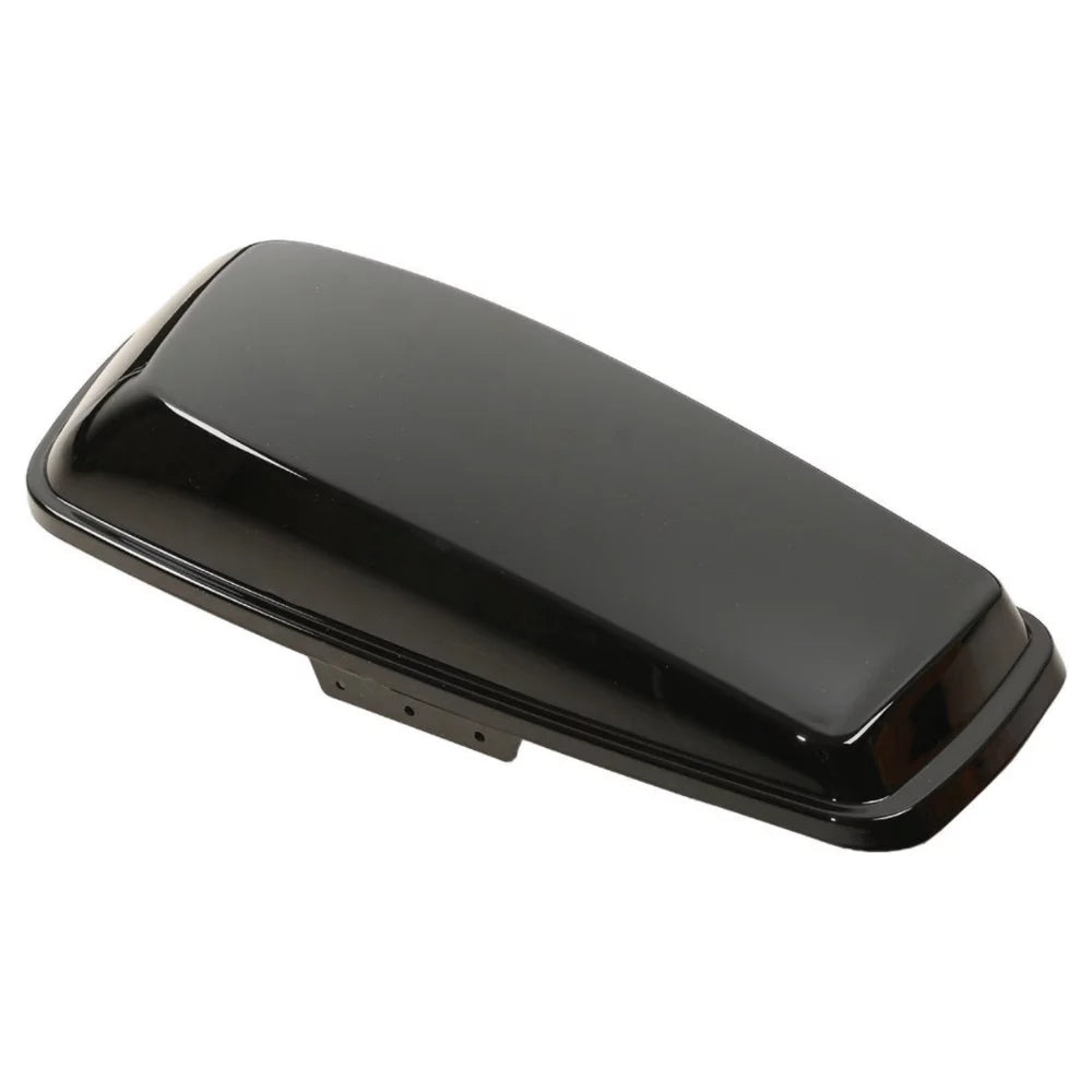 5" Glossy Black Sizetretched Extended Sizeaddlebags For 2014-2022 Harley-Davidson
